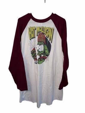 Hot Mulligan Raglan Baseman T-Shirt Size 3XL Midwest Emo New